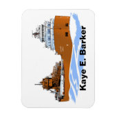 Frachter Kaye E. Barker Magnet (Vertikal)