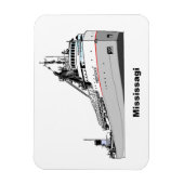 Frachter Mississagi Magnet (Vertikal)