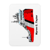 Frachter Myron C.Taylor Magnet (Vertikal)