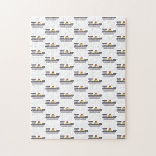 Frachter Puzzle (Vertikal)