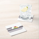 Frachter Rechteckiger Pappuntersetzer (Vor Ort)