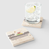 Frachter Steinuntersetzer (Seitenansicht)