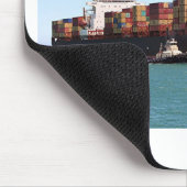 Frachtschiff 1, Hafen Adelaide, Südaustralien Mousepad (Ecke)