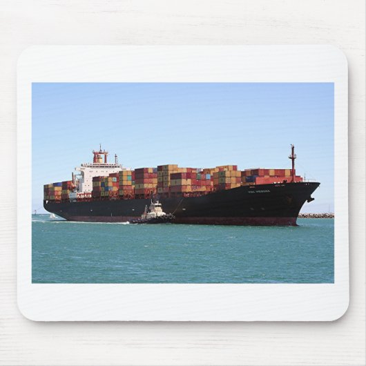 Frachtschiff 1, Hafen Adelaide, Südaustralien Mousepad (Vorne)
