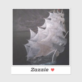 Frachtschiff Aufkleber