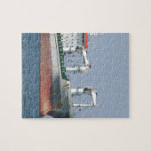Frachtschiff Bozona Bögen Puzzle (Horizontal)