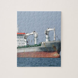 Frachtschiff Bozona Bögen Puzzle