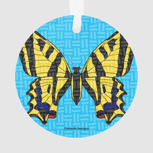 Frack - Acrylschmuck Ornament (Rückseite)