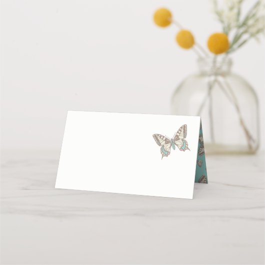 Frack Aqua Gast Platzkarten (Vorderseite)