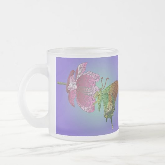 Frack auf Magnolia 10 z Glas Tasse (Links)