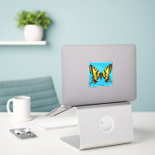Frack - Aufkleber (Laptop auf Schreibtisch)