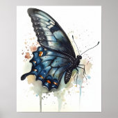 Frack Butterfly Art Print Poster (Vorne)