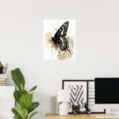 Frack Butterfly Art Print Poster (Heimbüro)