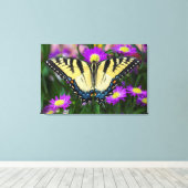 Frack Butterfly auf dem Fleck Leinwanddruck (Insitu (Holzboden))