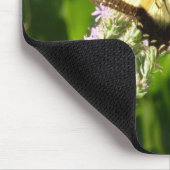 Frack Butterfly auf Lila Wildblumen Mousepad (Ecke)