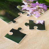 Frack Butterfly auf Lila Wildblumen Puzzle (Seite)