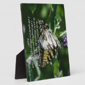 Frack Butterfly Blume Bibel Foto Plaque Fotoplatte (Seite)