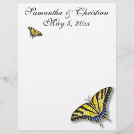 Frack Butterfly Bridal Wedding Stationery