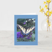 Frack Butterfly Card 2 Karte (Gelbe Blume)