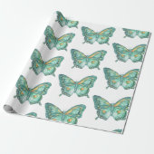 Frack Butterfly Design auf Packpapier (Ungerollt)