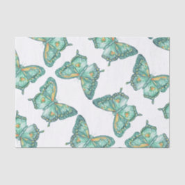 Frack Butterfly Design auf Papiertaschentuch Seidenpapier