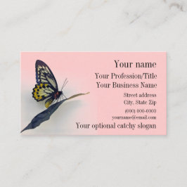 Frack Butterfly Design Business Card Visitenkarte