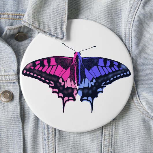 Frack Butterfly für Allesexuelle Button (Beispiel)