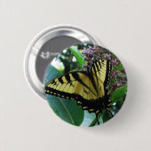 Frack Butterfly I auf Milkweed in Shenandoah Button (Vorne & Hinten)