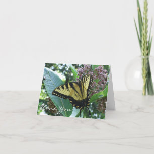 Frack Butterfly I auf Milkweed in Shenandoah Dankeskarte