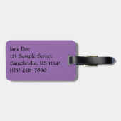 Frack Butterfly I auf Milkweed in Shenandoah Gepäckanhänger (Rückseite horizontal)