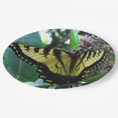 Frack Butterfly I auf Milkweed in Shenandoah Pappteller (Schrägansicht)