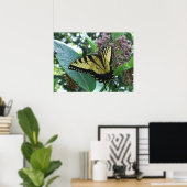 Frack Butterfly I auf Milkweed in Shenandoah Poster (Heimbüro)