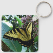 Frack Butterfly I auf Milkweed in Shenandoah Schlüsselanhänger (Rückseite)