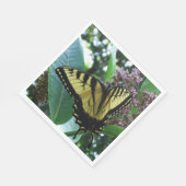 Frack Butterfly I auf Milkweed in Shenandoah Serviette (Ecke)
