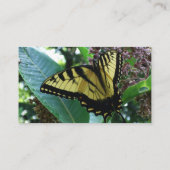 Frack Butterfly I auf Milkweed in Shenandoah Visitenkarte (Rückseite)