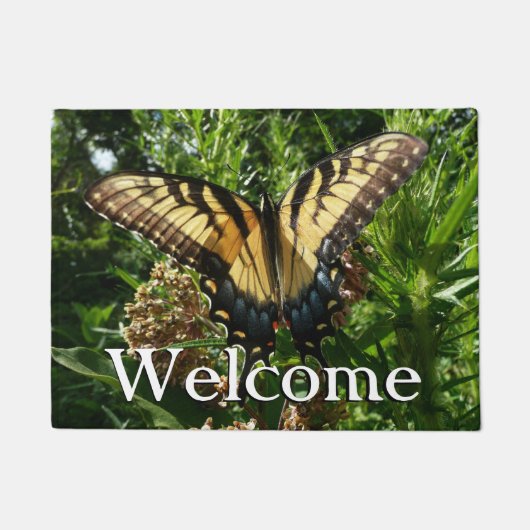 Frack Butterfly III Schönes farbiges Foto Fußmatte (Vorderseite)