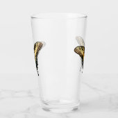 Frack Butterfly III Schönes farbiges Foto Glas (Links)