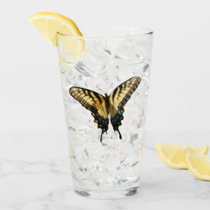 Frack Butterfly III Schönes farbiges Foto Glas