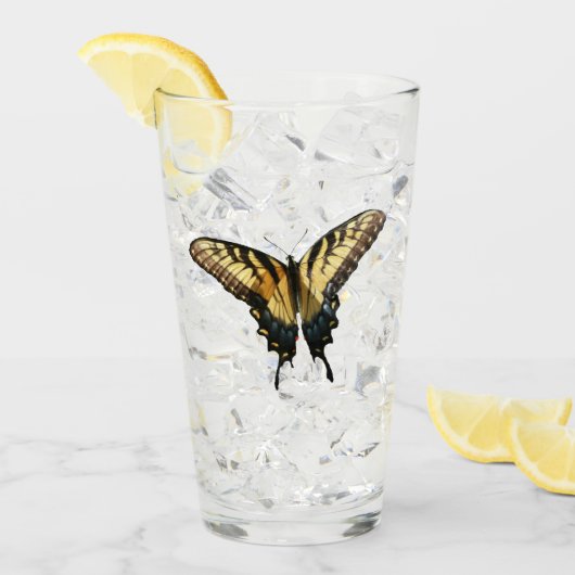 Frack Butterfly III Schönes farbiges Foto Glas (Vorderseite Ice)