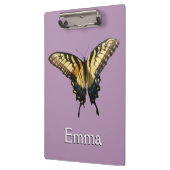 Frack Butterfly III Schönes farbiges Foto Klemmbrett (Links)