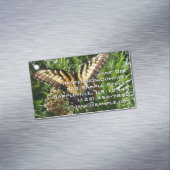 Frack Butterfly III Schönes farbiges Foto Magnetische Visitenkarte (Beispiel)