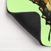 Frack Butterfly III Schönes farbiges Foto Mousepad (Ecke)