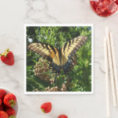 Frack Butterfly III Schönes farbiges Foto Serviette (Beispiel)