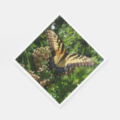 Frack Butterfly III Schönes farbiges Foto Serviette (Ecke)