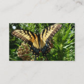 Frack Butterfly III Schönes farbiges Foto Visitenkarte (Rückseite)