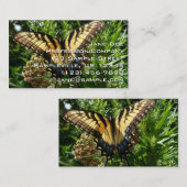 Frack Butterfly III Schönes farbiges Foto Visitenkarte (Vorne/Hinten)