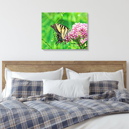 Frack Butterfly Leinwanddruck (Insitu (Schlafzimmer))