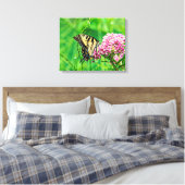 Frack Butterfly Leinwanddruck (Insitu (Schlafzimmer))