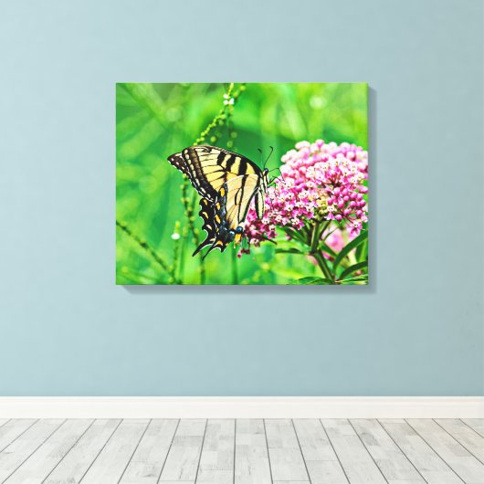 Frack Butterfly Leinwanddruck (Insitu (Holzboden))