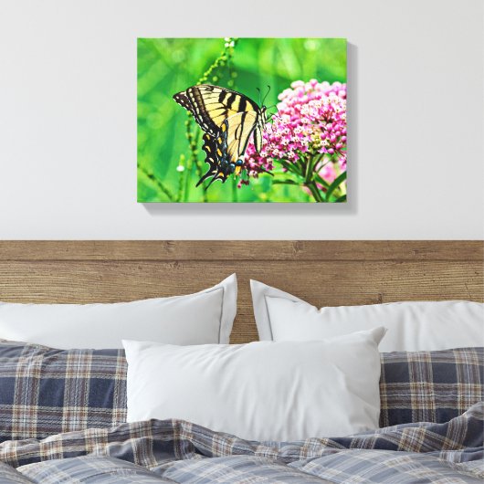 Frack Butterfly Leinwanddruck (Insitu (Schlafzimmer))
